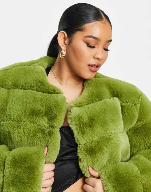 Asos fluffy outlet jacket