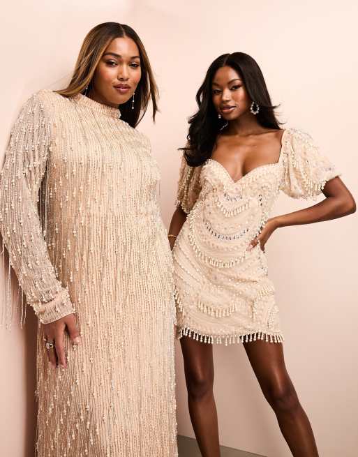 ASOS EDITION pearl embellished … curated on LTK