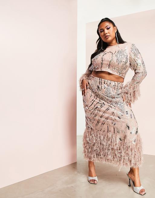 Asos midi clearance skirt plus size