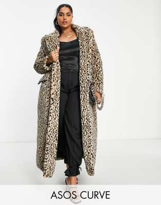 Luxe Fur Cuff Coat Oat main image 1
