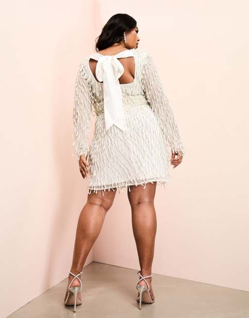 chocolate brown dress long sleeve Chocolate Mesh Long Sleeve Long Dress L / Brown main image 1