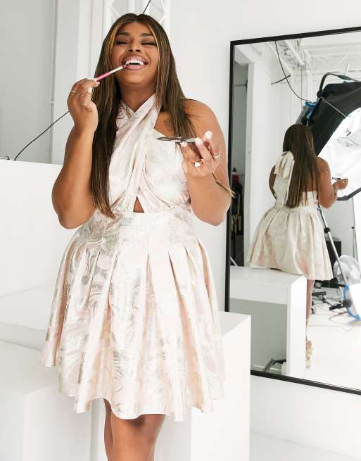 Asos white 2024 party dress