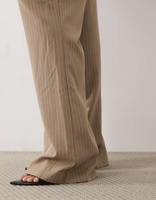 ASOS LUXE Curve krijtstreep broek, 5 van 5