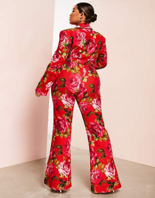 red rose suit