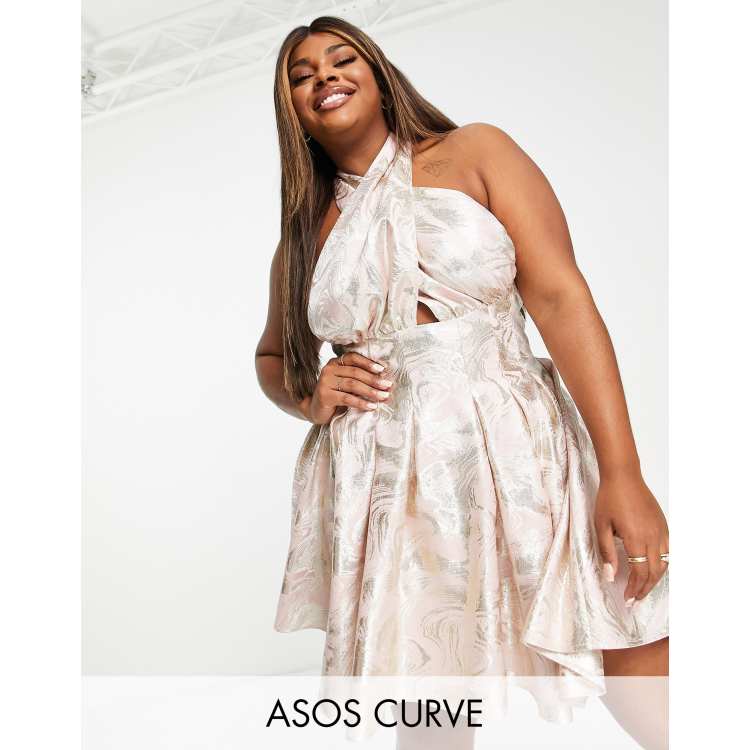 Asos robe online fluide