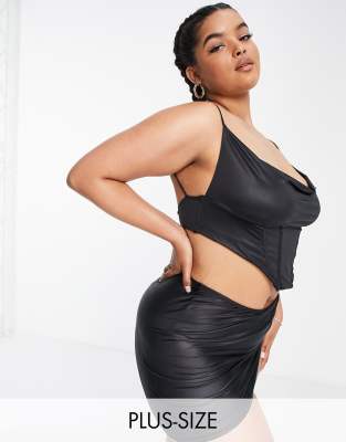 corset swimsuit plus size