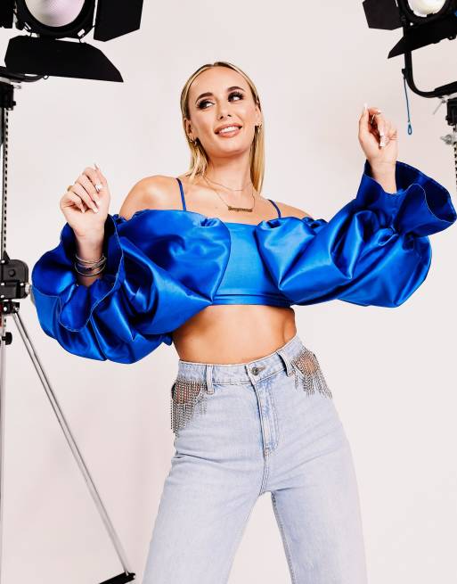 Satin top asos online