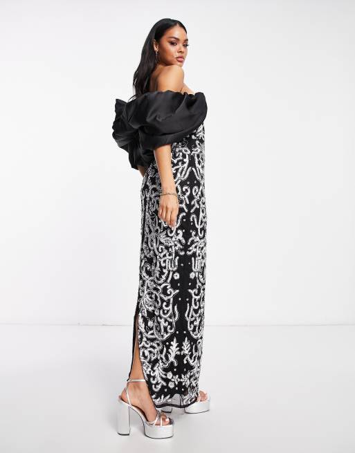 LUX MAXI DRESS BLACK