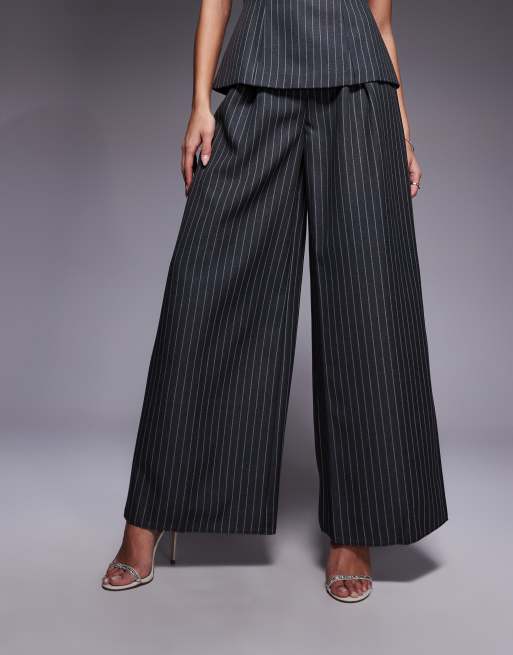 ASOS LUXE – Eleganckie spodnie w paski, część zestawu, 2 z 5