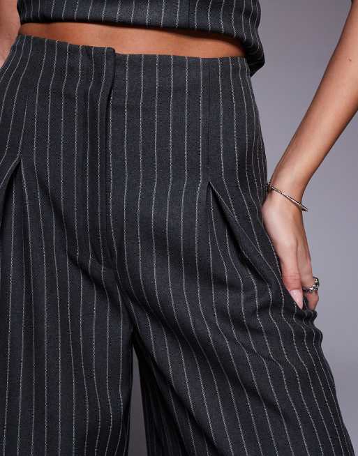 ASOS LUXE – Eleganckie spodnie w paski, część zestawu, 3 z 5