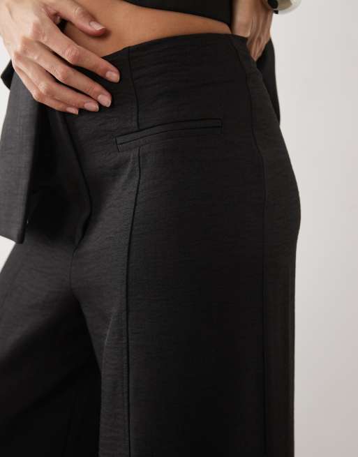ASOS LUXE ensemble pantalon ajusté noir, 5 de 5