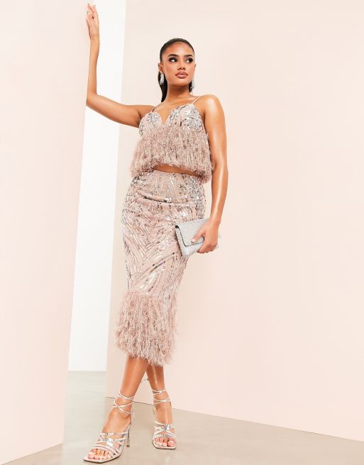 Asos gonne midi discount