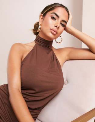 super low back dress