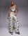 ASOS LUXE jacquard barrel leg pants in floral - part of a set