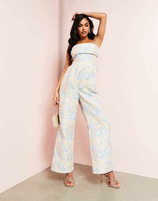 Asos best sale jumpsuit blue