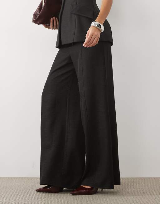 ASOS LUXE Kombiteil Anzughose in Schwarz, 3 von 5
