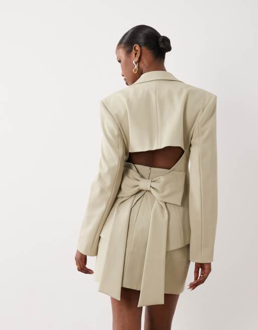 ASOS LUXE - Mini-jupe d'ensemble - Pistache, 5 de 5