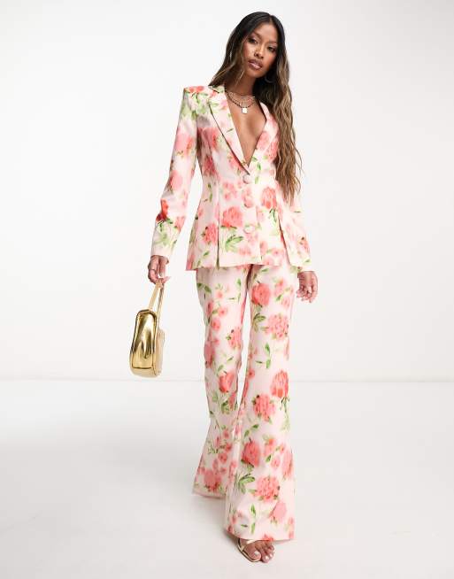ASOS LUXE - Nette blazer in bloemenprint