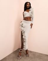 ワンピース PAROSH Women Mid Skirts D726019CO 001 WHITE P.A.R.O.S.H. Skirts – Luxury Brands – Farfetch