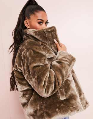 asos faux fur