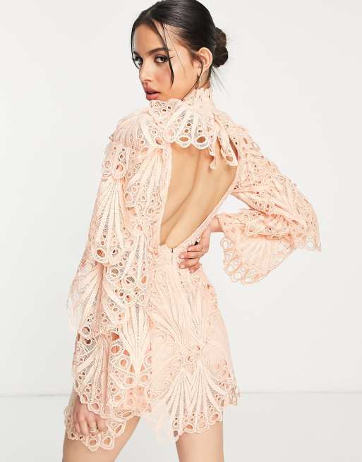 Asos best sale robe corail