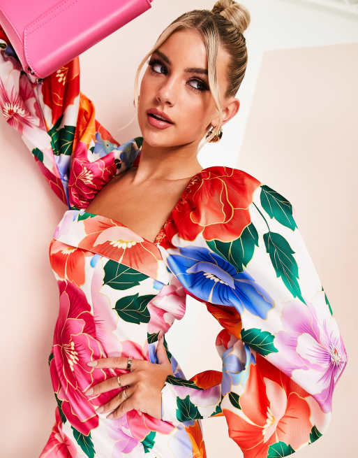 Tropical dress outlet asos