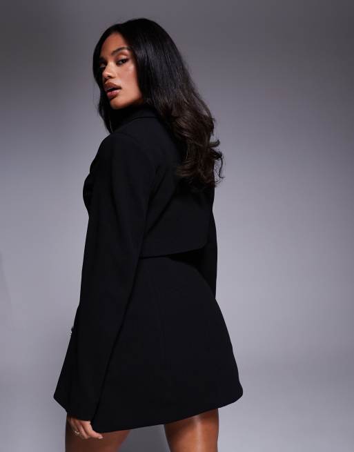 knee length dresses for ladies Black Dress Shirt Tailored Fit for Modern Elegance main image 1