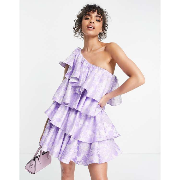 Asos best sale lavender dress