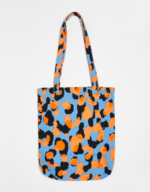 Asos leopard store print bag