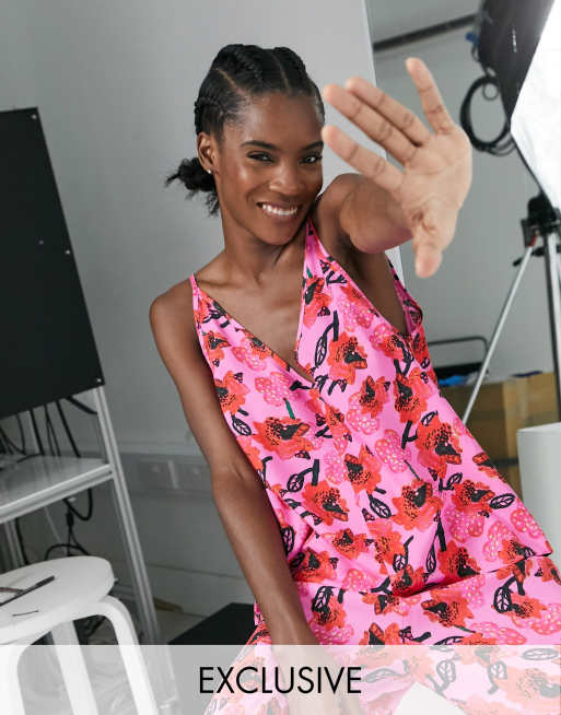 ASOS MADE IN KENYA floral print cami top - part of a set