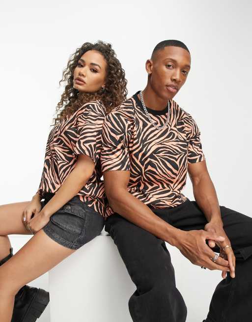 Tiger printed online shirts