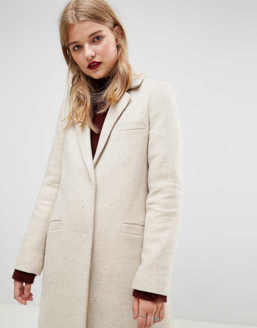 ASOS - Manteau slim en laine mélangée, 3 de 4