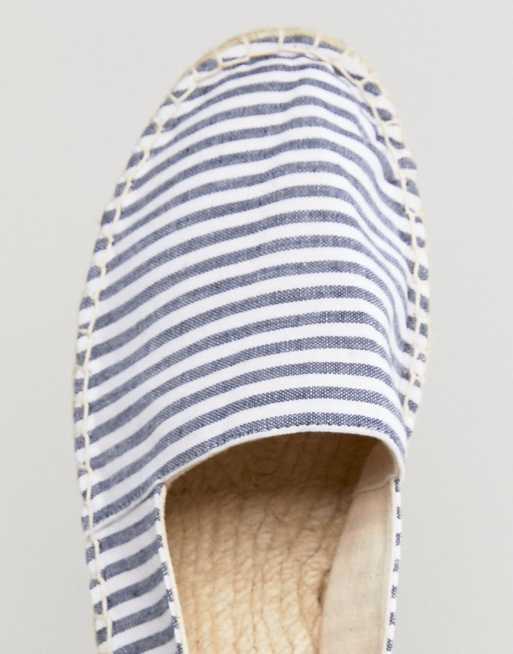 ASOS – Marinblå- och blårandiga canvasespadriller i 2-pack – SPARA, 3 av 4
