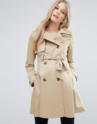 asos maternity trench coat