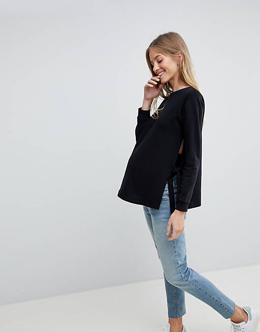 ASOS MATERNITY NURSING Sweat With Tie Sides