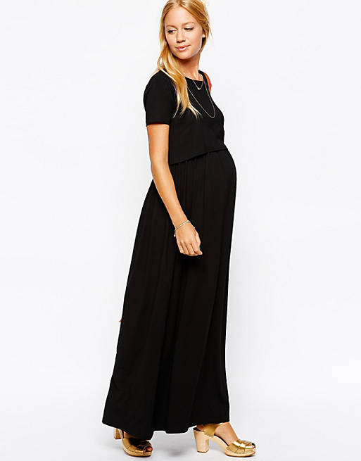 ASOS Maternity PETITE NURSING Maxi Dress