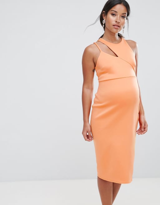 cut out asymmetric dress