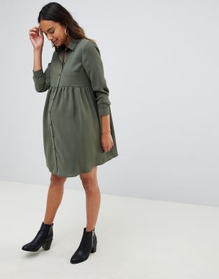asos maternity smock dress