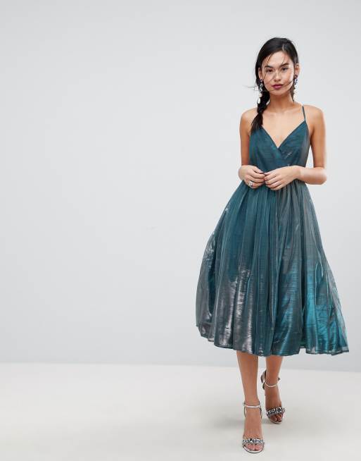 Metallic 2025 tulle dress