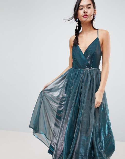 Metallic 2025 tulle dress