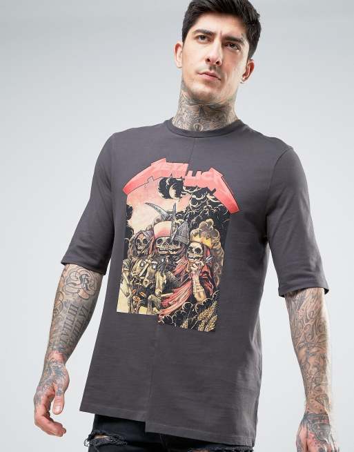 Metallica t shirt asos hotsell