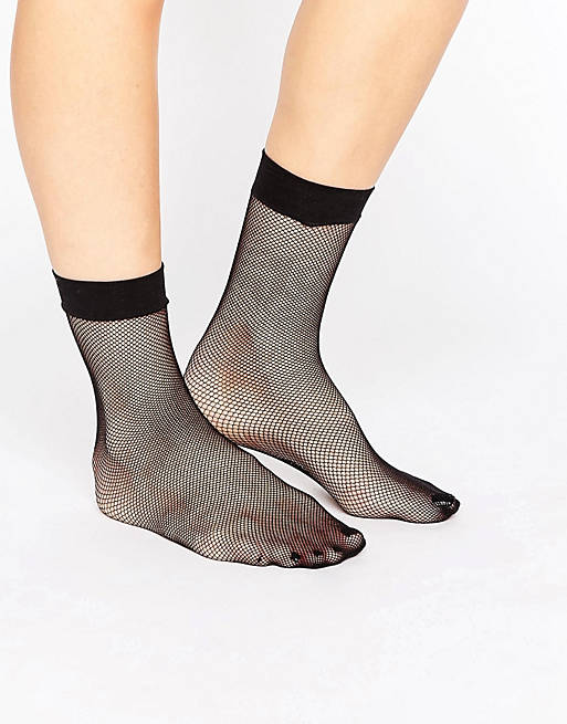 ASOS Micronet Fishnet Ankle Socks