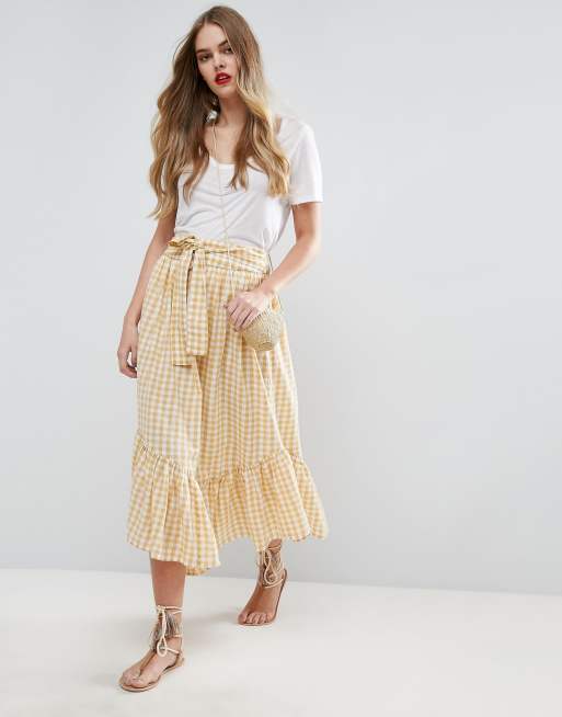 Asos midi outlet skirt 100