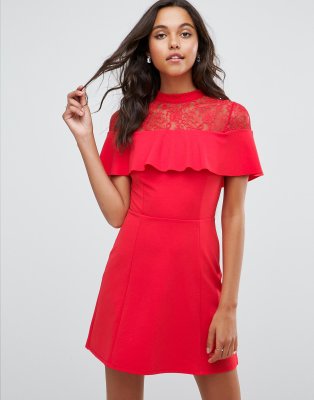 asos mini skater dress