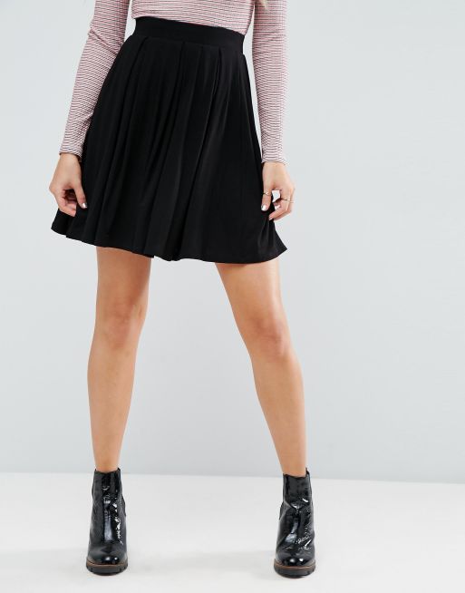 Asos box pleat store skirt