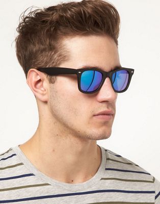 wayfarer sunglasses mirrored lens