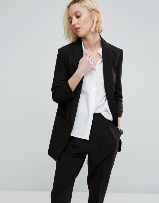 ASOS - Mix & Match - Blazer met gerimpelde mouwen
