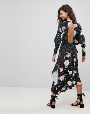 asos patterned dress