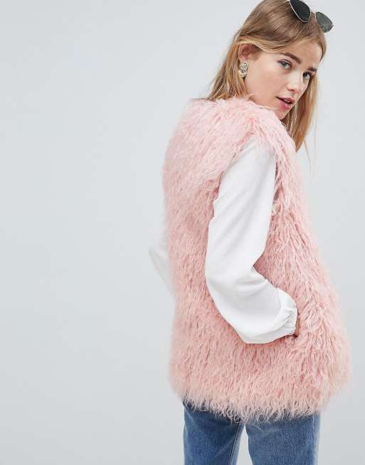 Asos hot sale fur gilet