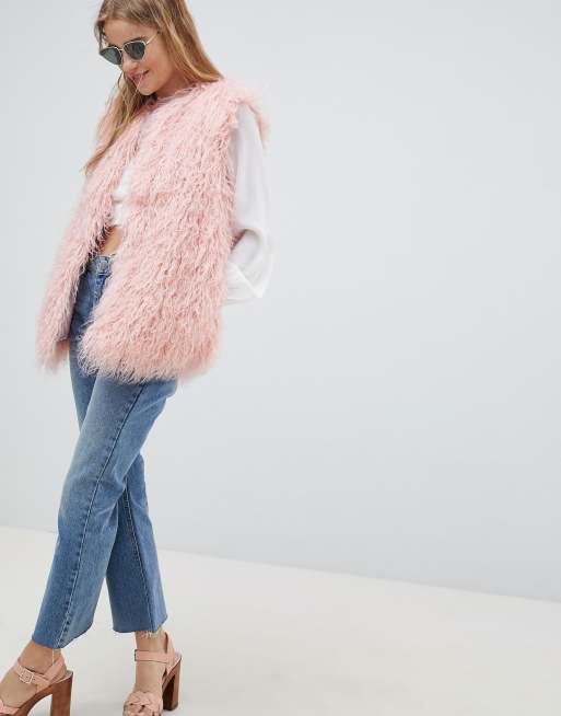 Asos hot sale fur gilet